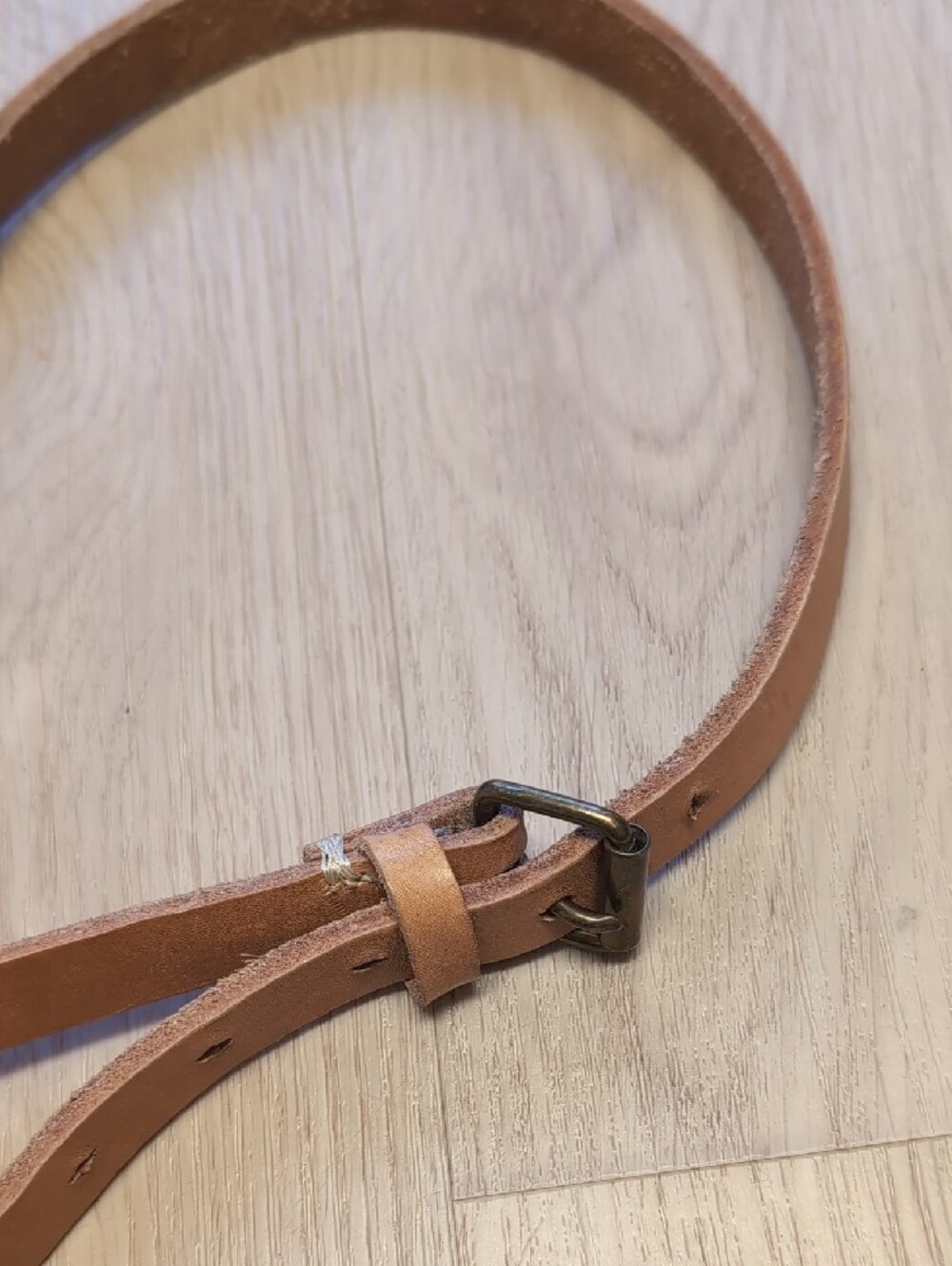 Louis Vuitton Brown Monogram Canvas Crossbody Bag with Tan Leather Trim - Picture 6 of 12